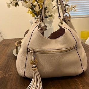 Michael Kors off white shoulder bag in great used condition.